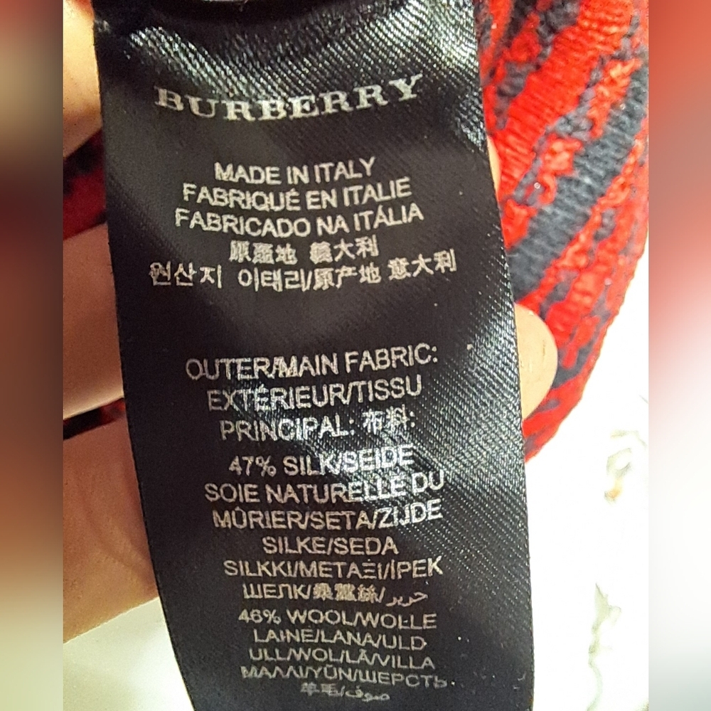 Burberry Prorsum Wool/Silk Blend Crew Neck Sweater Size XL - Picture 4 of 4